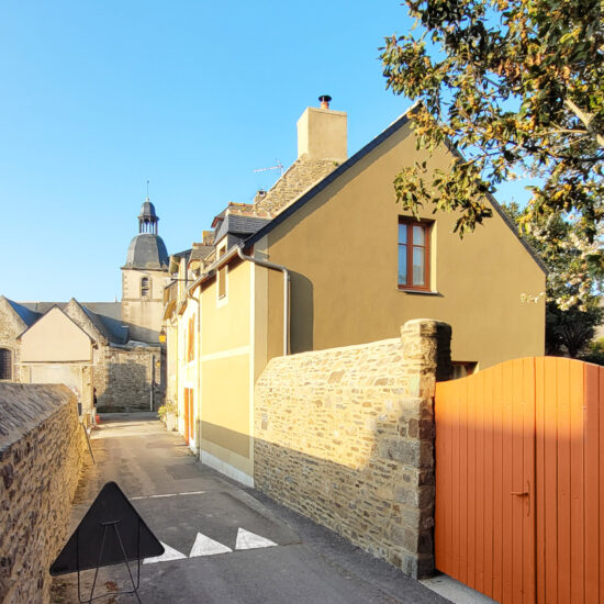Maison MG projet construction extension à Cancale Côte d'émeraude projet architecte